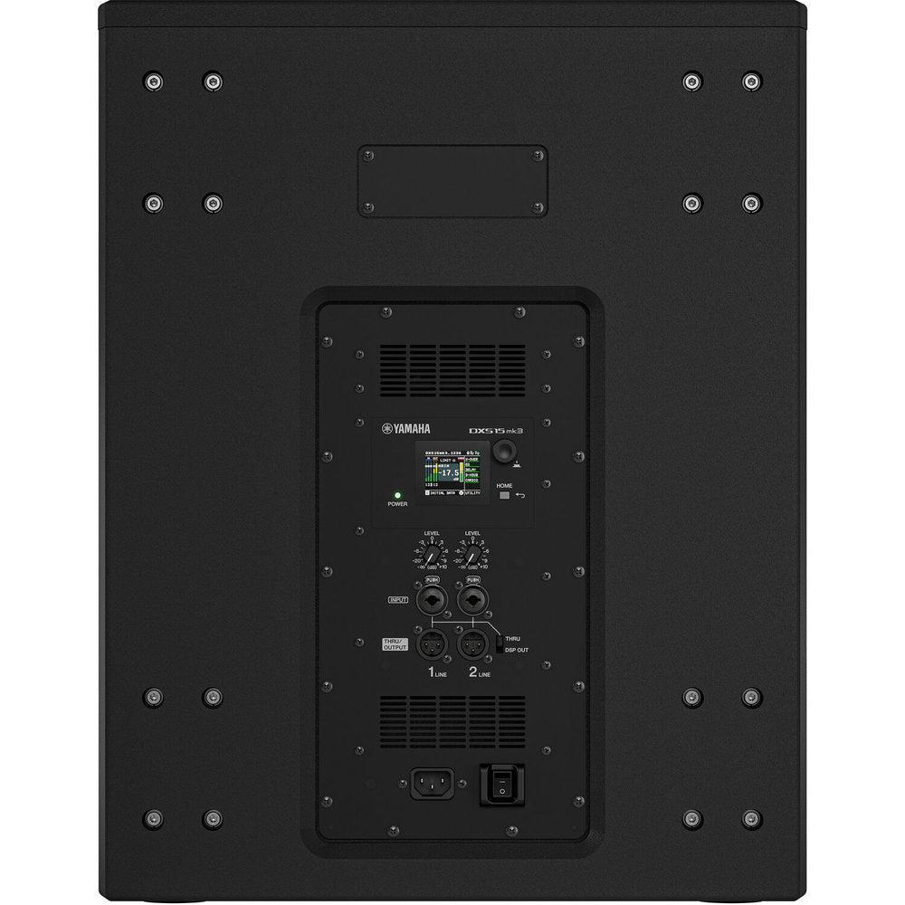 Yamaha Dxs15MkIII - Powered 15 Inch Subwoofer 1500W with Black Wood Finish