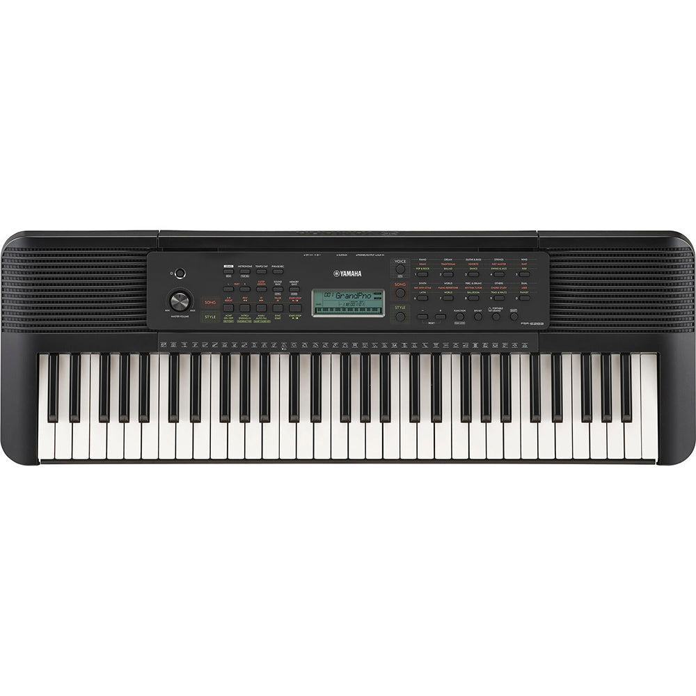 Yamaha PSRE283 61-Key Entry-Level Portable Keyboard with PA130 Power Adapter