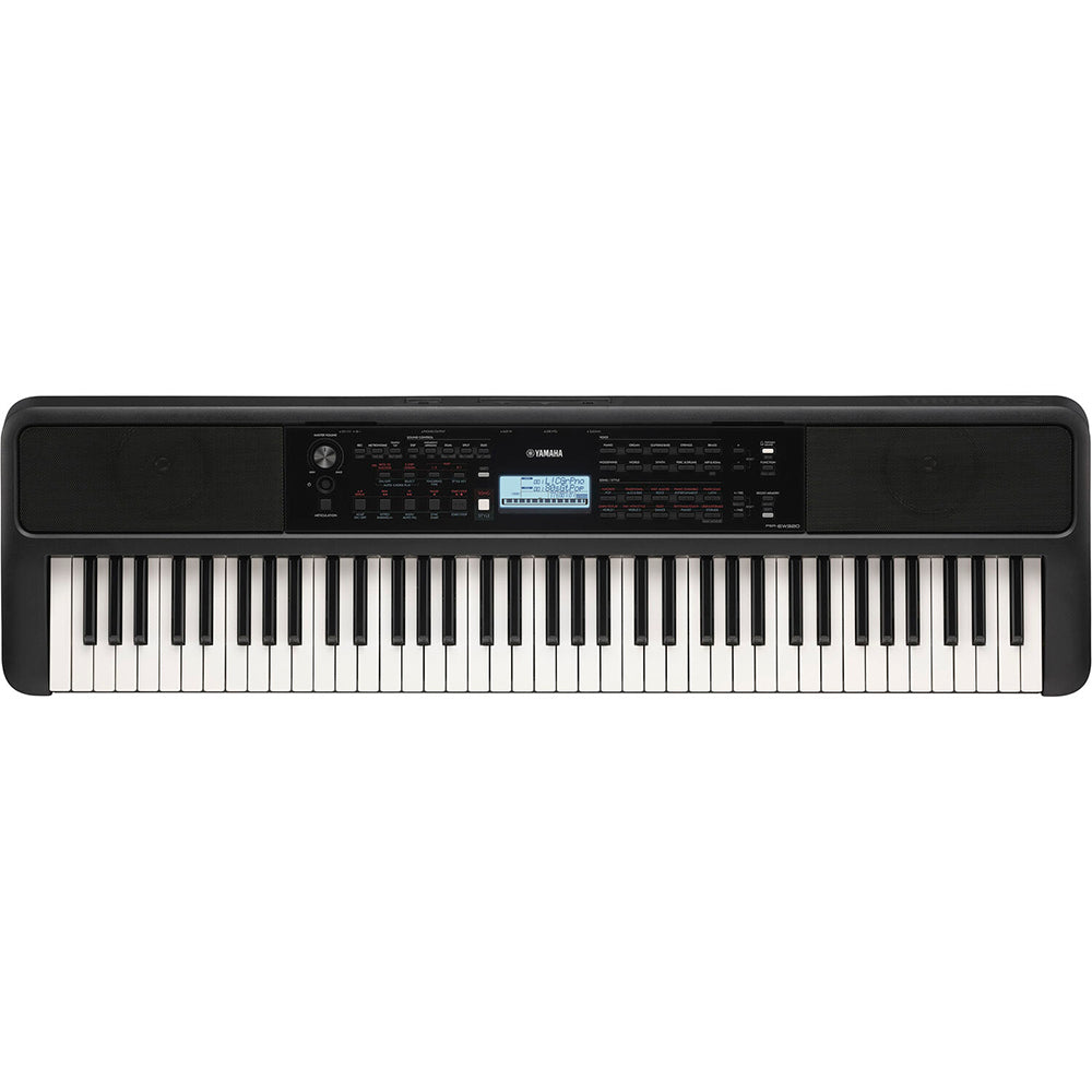 Yamaha PSREW320 76-Key Mid-Range Portable Keyboard with PA-130 Power Adapter