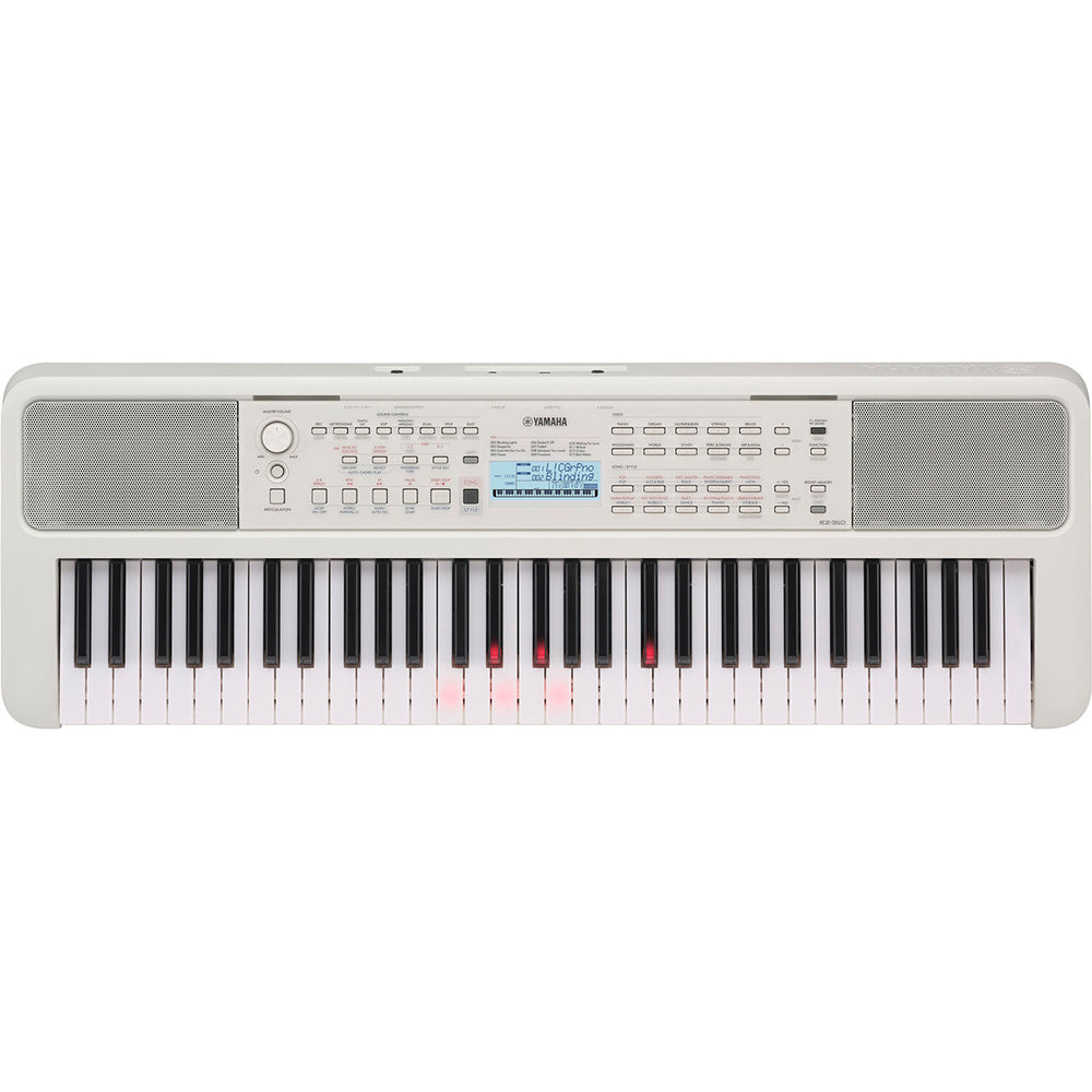 Yamaha EZ310 61-Key Portable Keyboard With Lighted Keys with PA130 Power Adapter