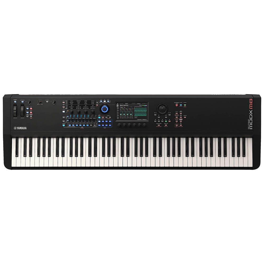 Yamaha MODX M8 88 key music synthesizer with graded hammer action
