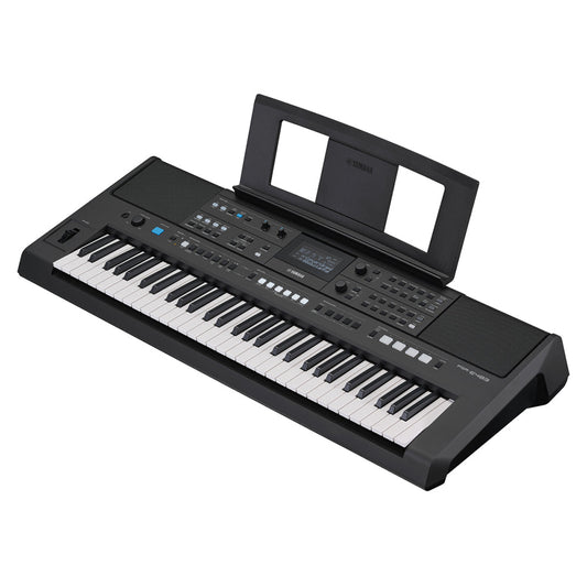 Yamaha PSRE483 61-Key Portable Keyboard w/ Power Adapter