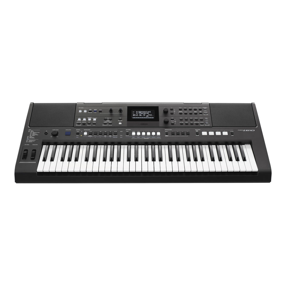 Yamaha PSRI610 61-Key High-End Portable Keyboard w/ Indian Voices Styles & Power Adapter