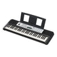 Yamaha YPT280 61-Key Entry-Level Portable Keyboard with Power Adapter