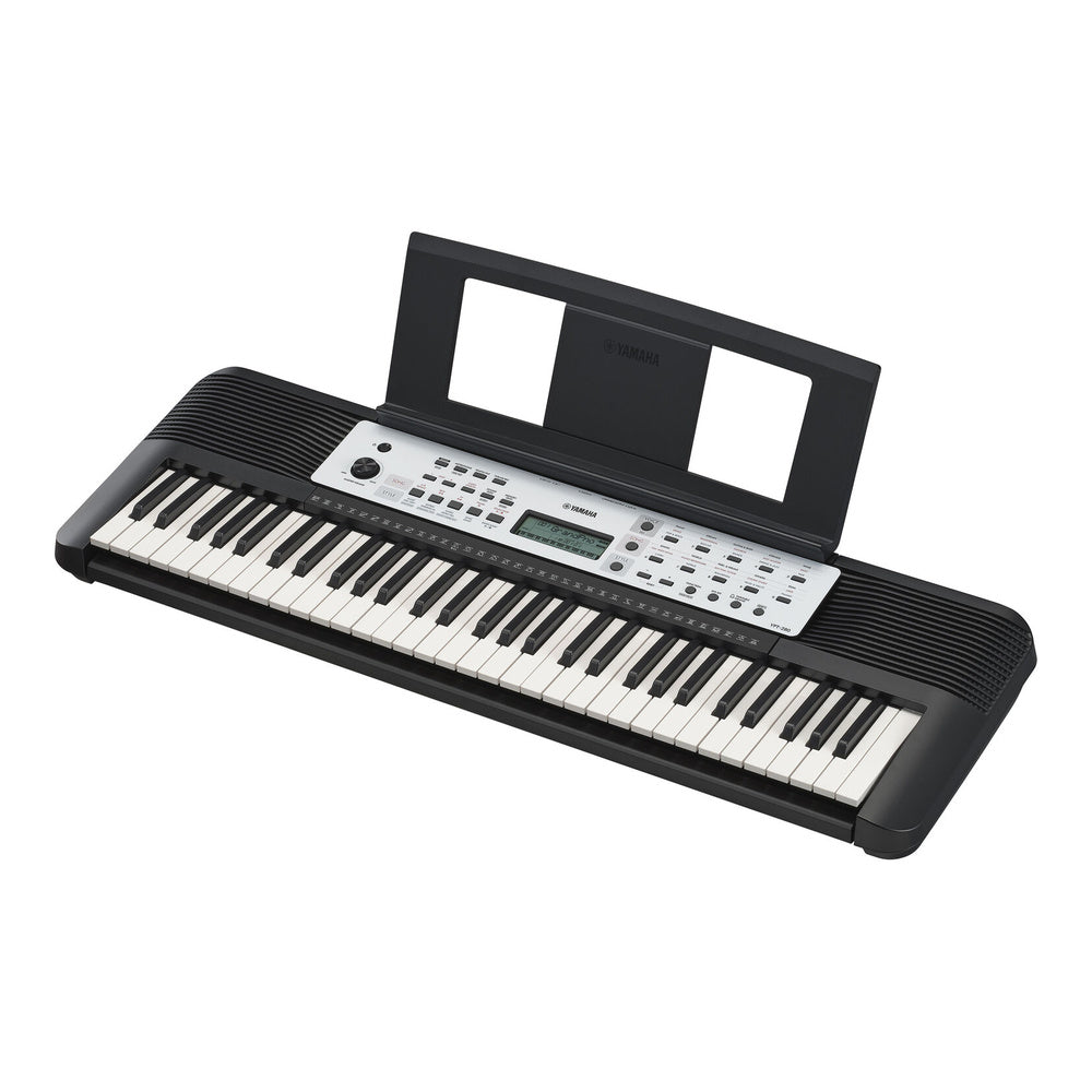 Yamaha YPT280 61-Key Entry-Level Portable Keyboard with Power Adapter
