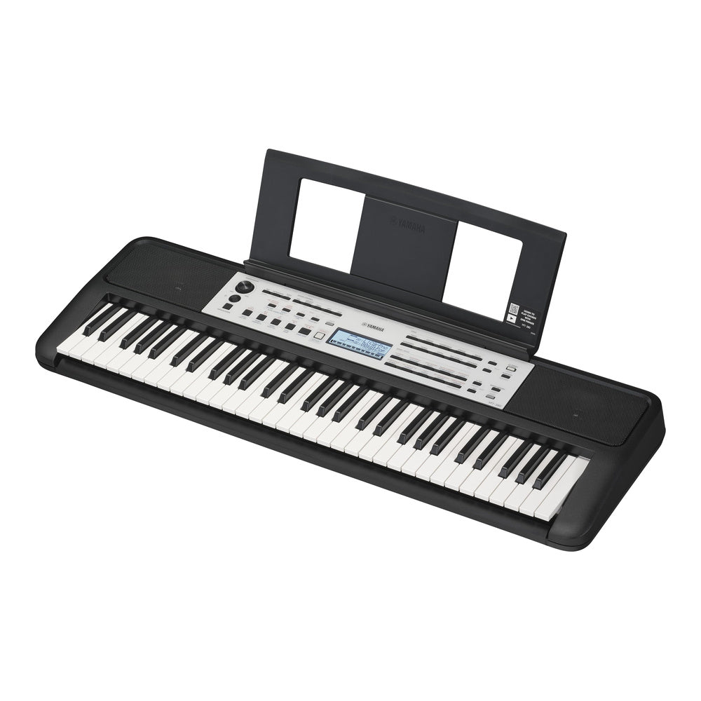 Yamaha YPT380 61-Key Mid-Range Portable Keyboard with Power Adapter