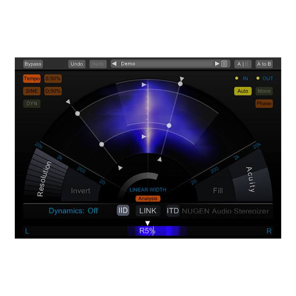 NUGEN Stereoizer 3 Plugin - Intuitive Tools to Widen or Narrow the Stereo Image