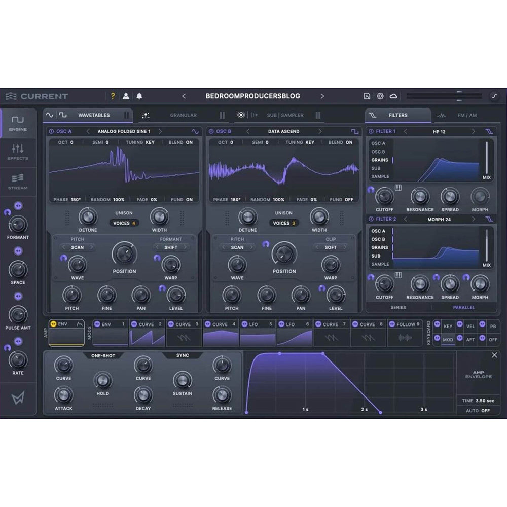 Musical Instruments Platform Minimal Audio Current - Virtual Instrument Effects Suite & Content ...