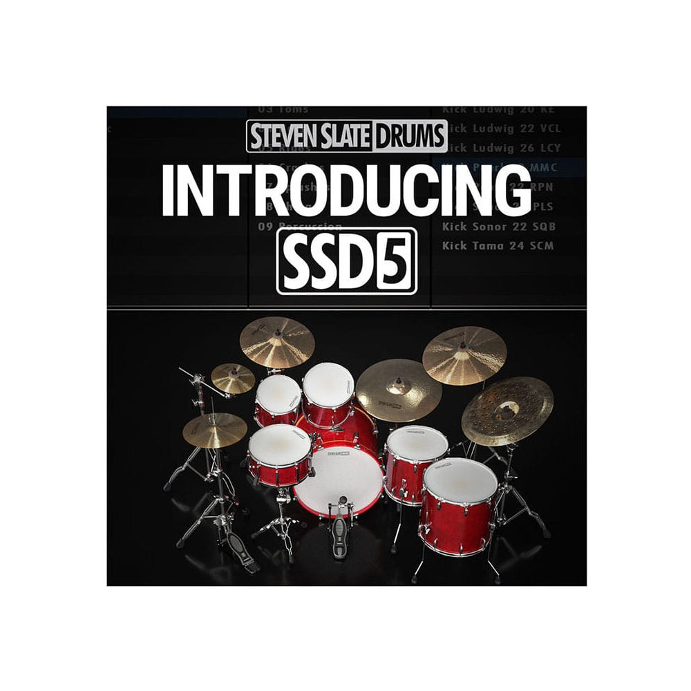 Steven Slate Drums 5 - Complete Virtual Drum Instrument Toolkit