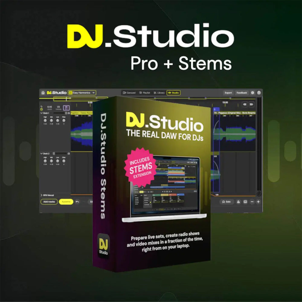 DJ Studio Pro + Stems - The Ultimate DAW for Producers