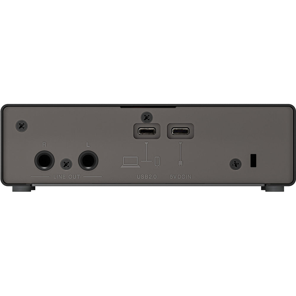 Yamaha UR12MK3 B 2-in/2-out USB-C Audio Interface & Software Suite - Black