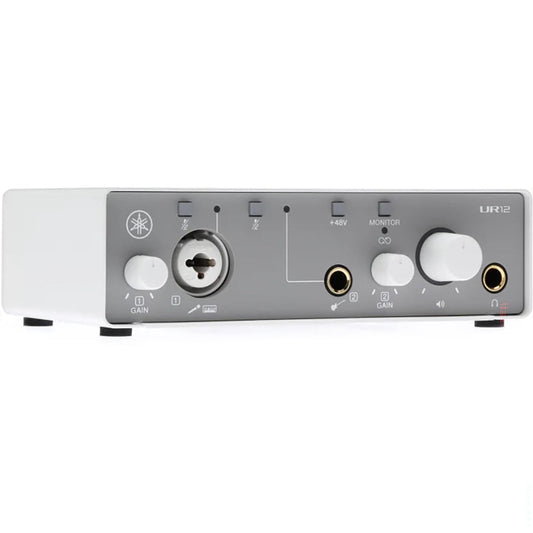 Yamaha UR12MK3 W 2-in/2-out USB-C Audio Interface & Software Suite - White