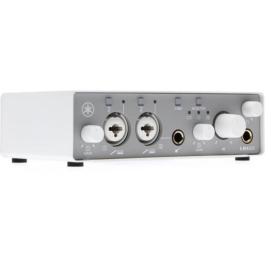 Yamaha UR22MK3 W 2-in/2-out USB-C Audio Interface & Software Suite - White