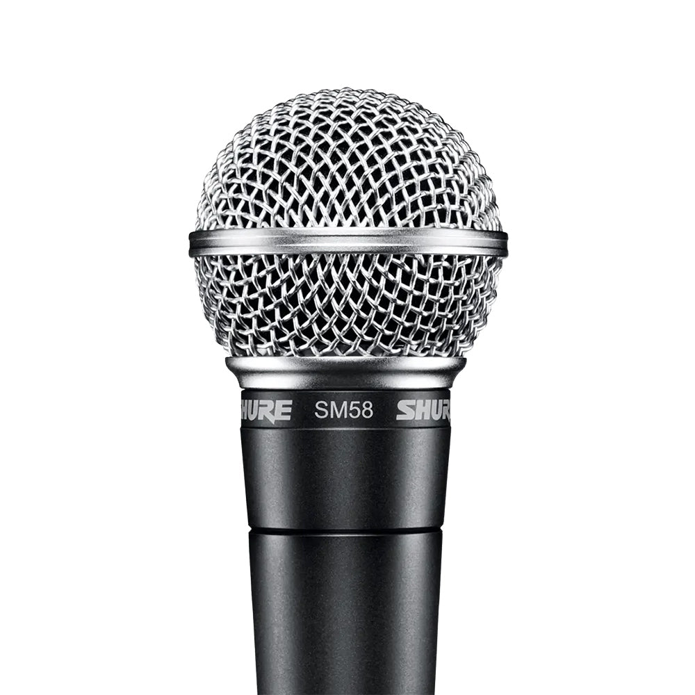 Shure SM58-BLK Dynamic Vocal Microphone. Black