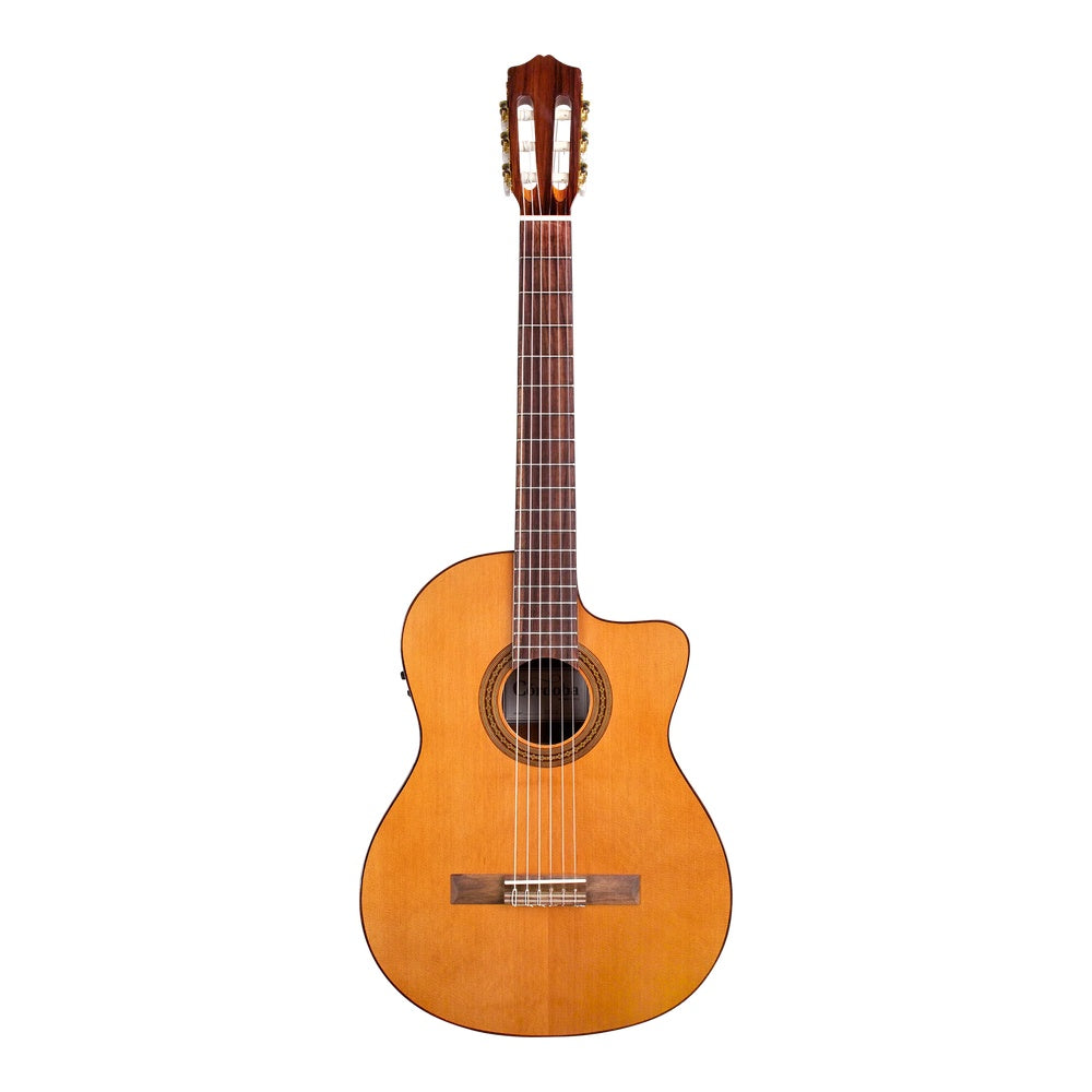 Washburn C5CE Classical Cutaway Acoustic Electric Guitar - Natural