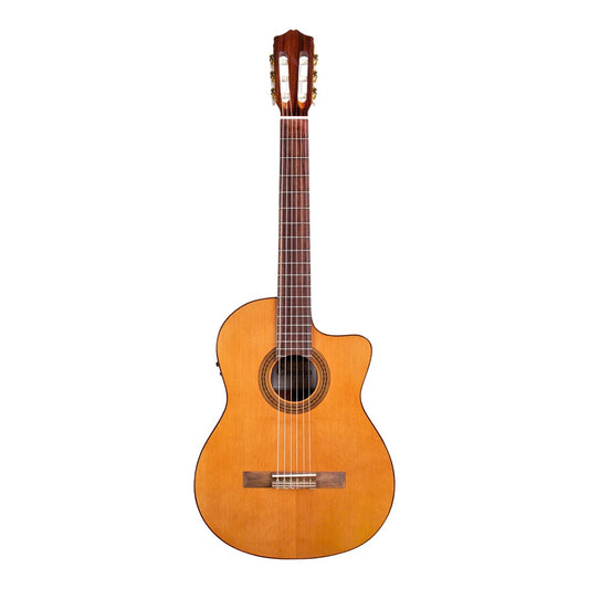 Washburn C5CE Classical Cutaway Acoustic Electric Guitar - Natural