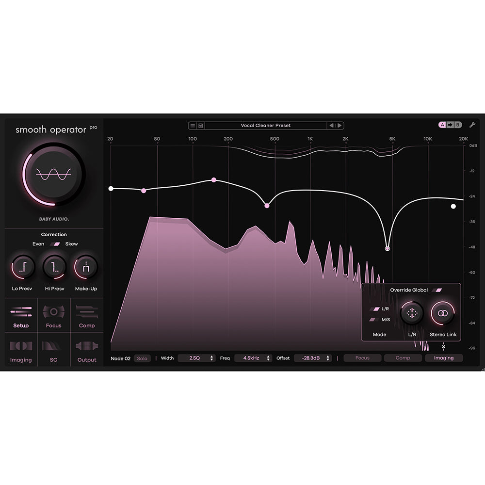 Baby Audio Smooth Operator Pro - Audio Clearing Software Plugin