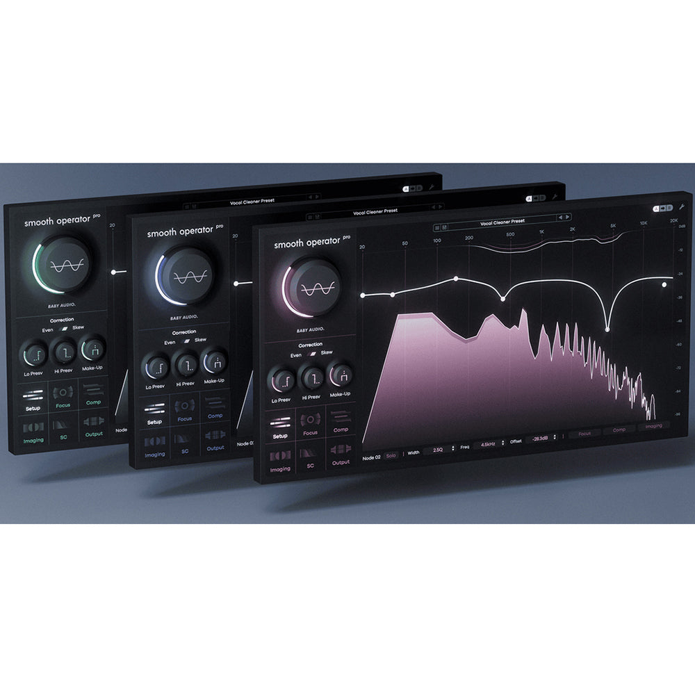 Operator Pro Software Baby Audio Smooth Operator Pro - Audio Clearing Software Plugin ...