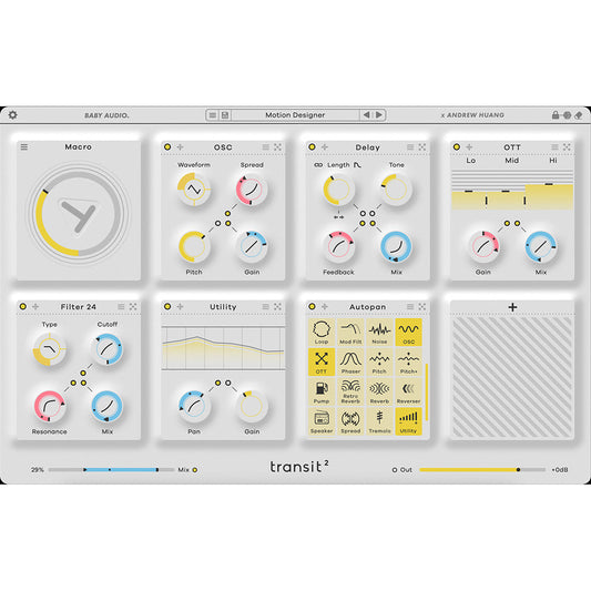 Baby Audio Transit 2 - Motion Effects Audio Plugin