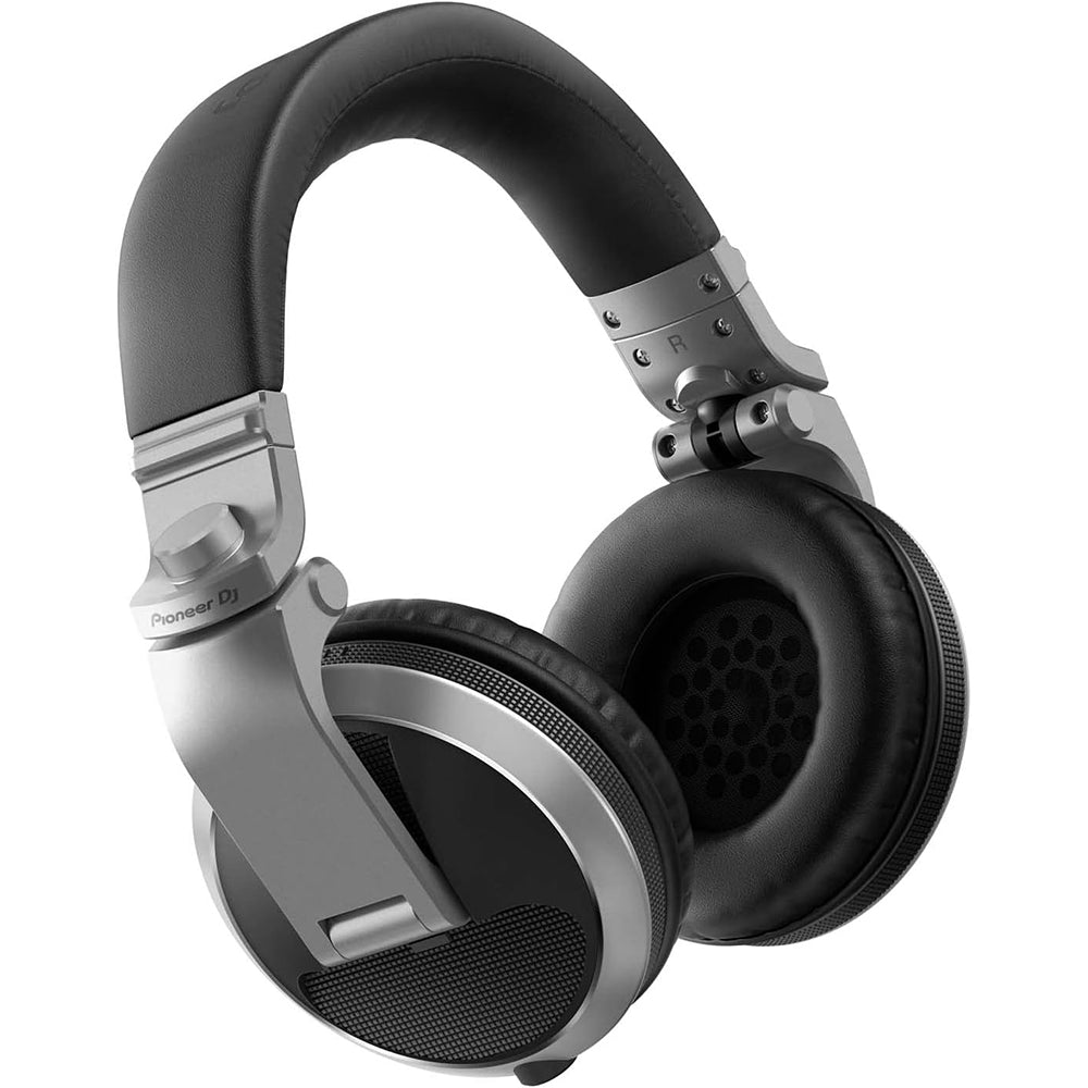 Pioneer DJ Closed-Back Silver HeadphonesHDJ-X5-S