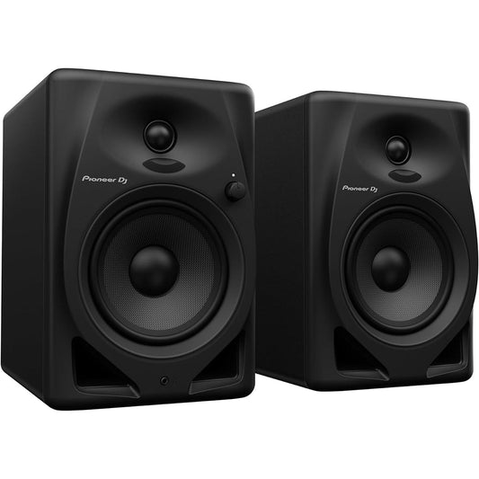 Pioneer DJ DM-50D Two-Way Active Monitor Pair Black