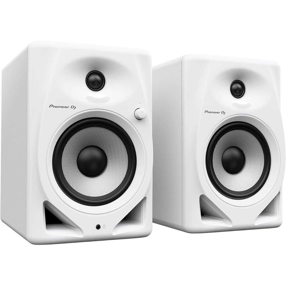 Pioneer DJ DM-50D-W Two-Way Active Monitor Pair White