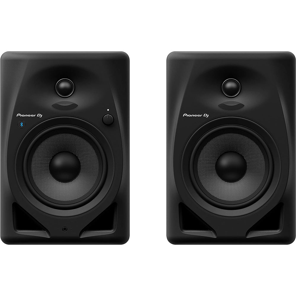 Pioneer DJ DM-50D-BT Two-Way Active Monitor Pair with Bluetooth Black