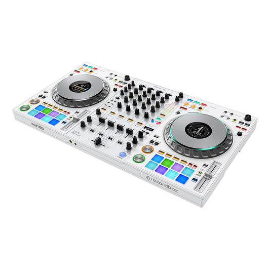 Pioneer DJ 4-Channel White Controller for Rekordbox & Serato DJ Pro DDJ-FLX10-W