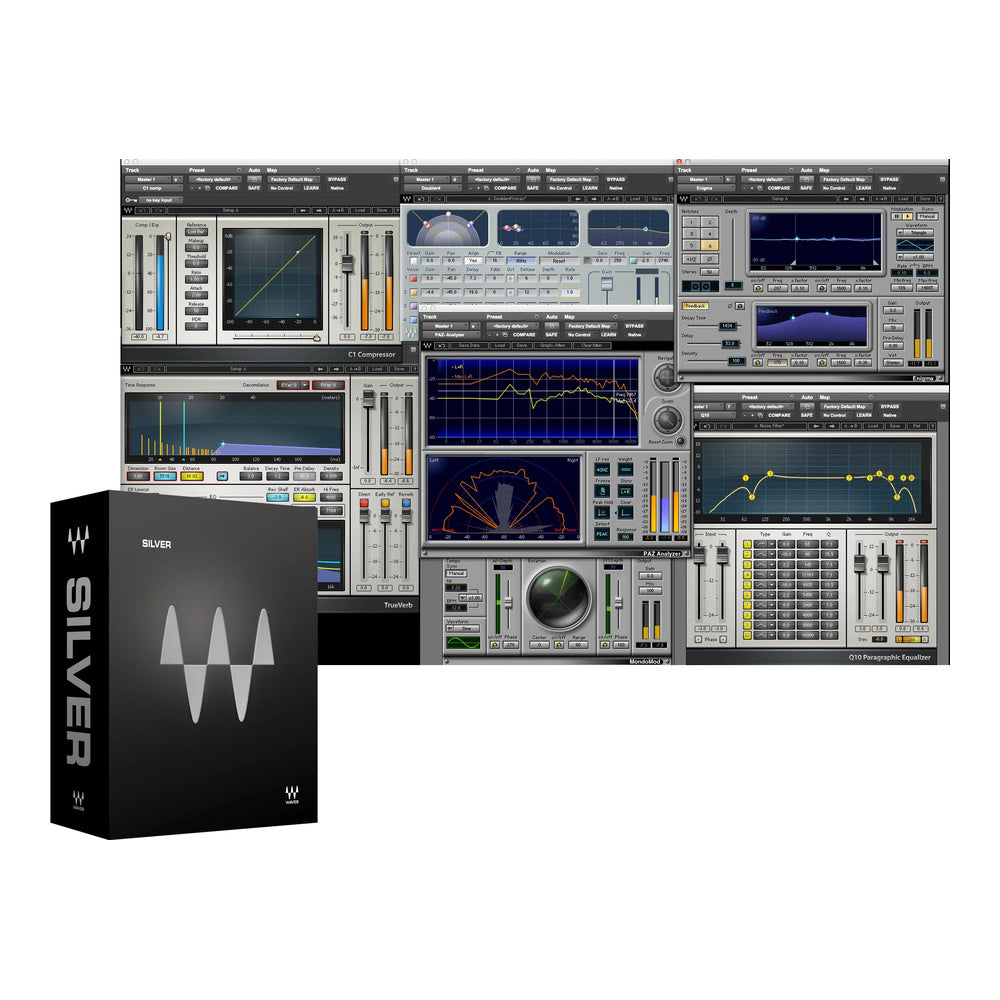 Waves Silver - Essential Audio Plugin Bundle
