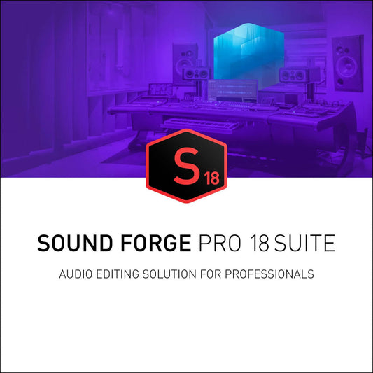 MAGIX Sound Forge Pro 18 Suite (Download)