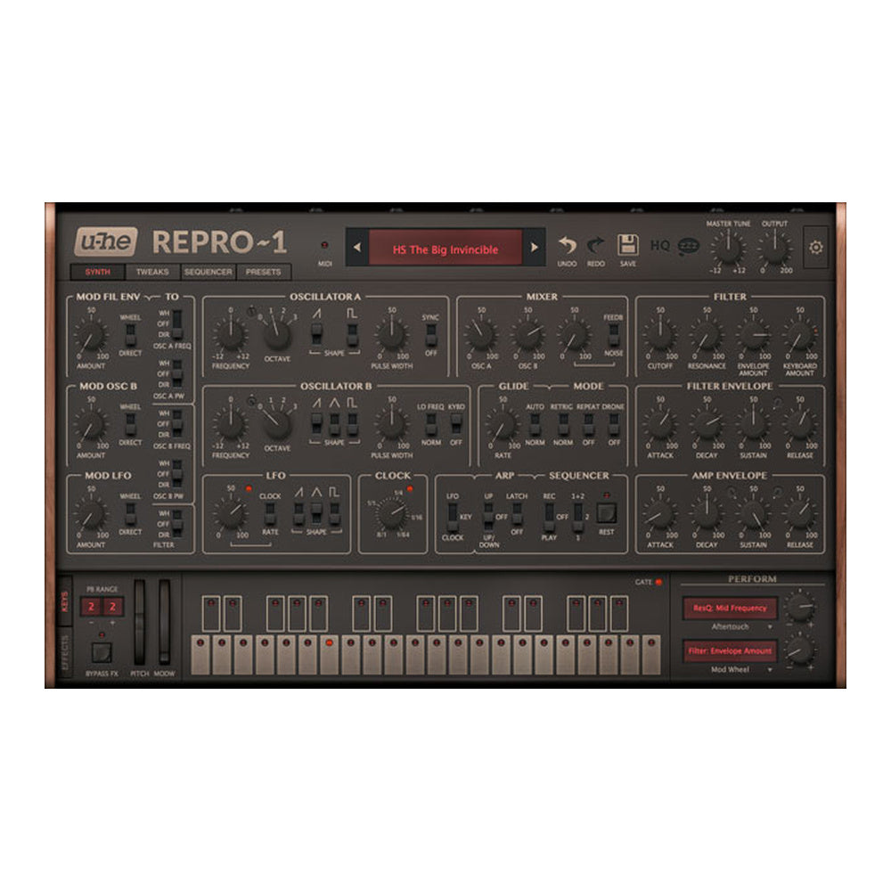 u-he Repro - Synthesizer Emulator Software