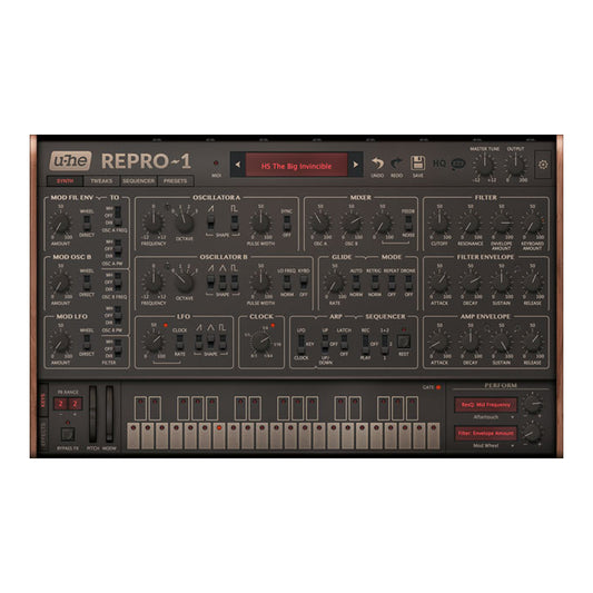 u-he Repro - Synthesizer Emulator Software