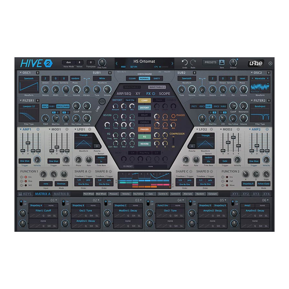 u-he Hive 2 - Analog Inspired Virtual Synthesizer