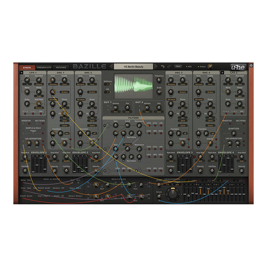 u-he Bazille - Semi-Modular Virtual Synthesizer