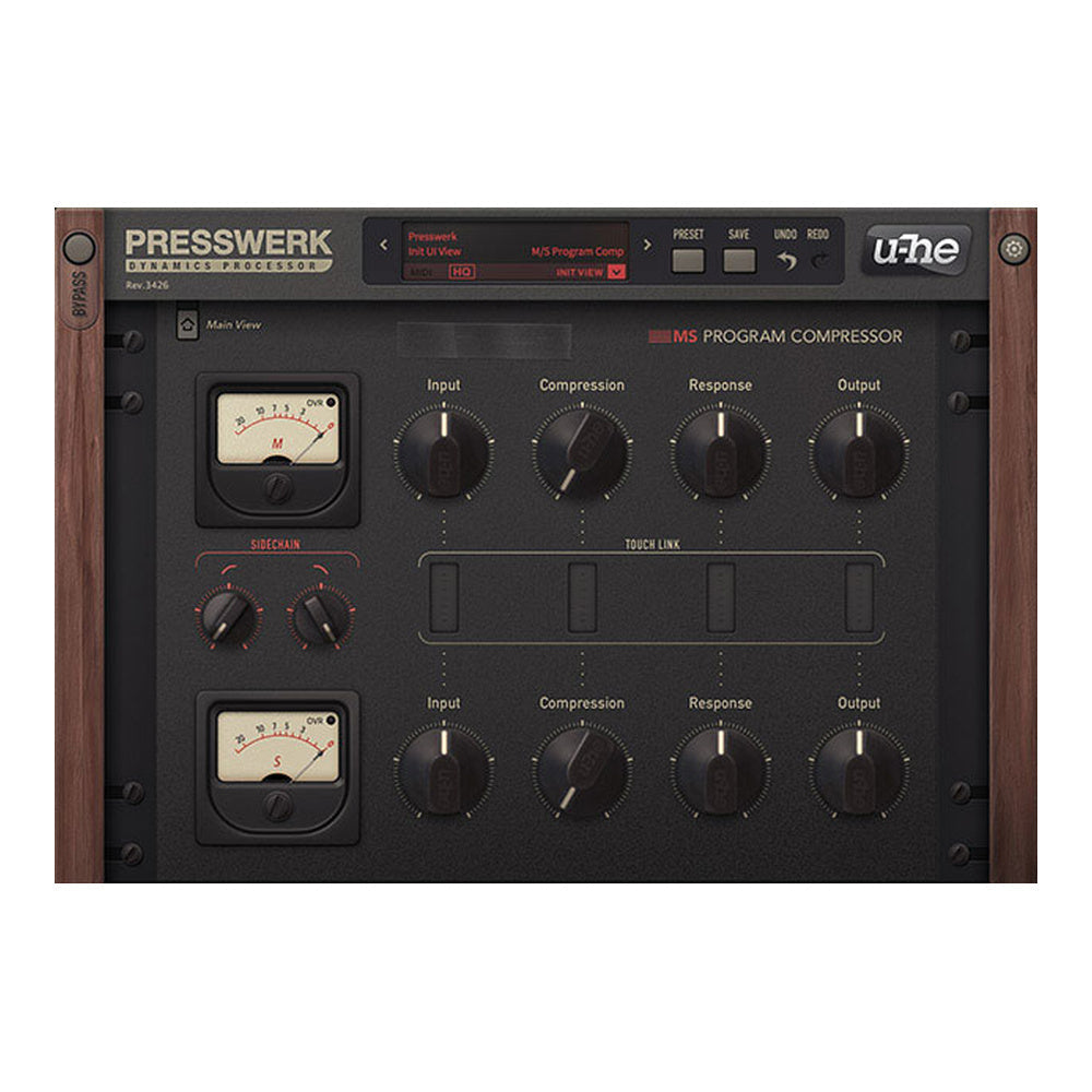 u-he Presswerk - Highly Flexible Compressor Plugin