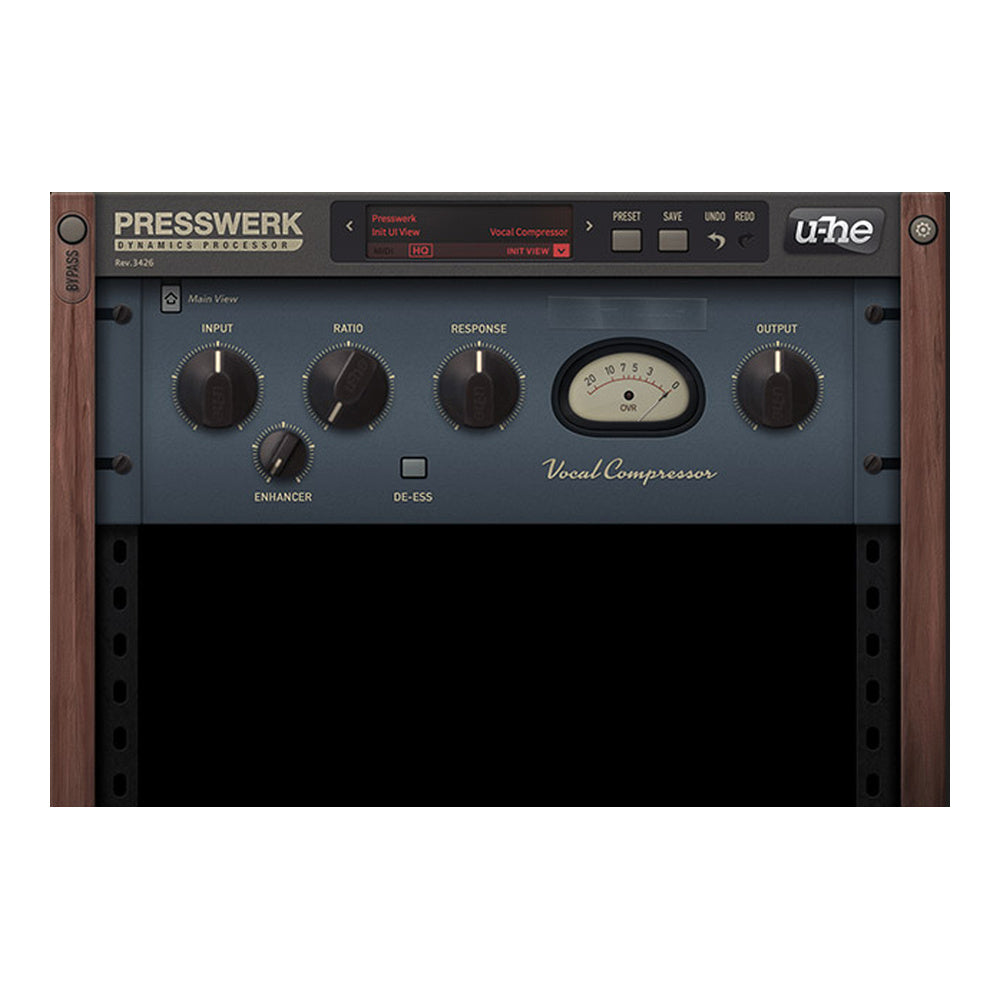 u-he Presswerk - Highly Flexible Compressor Plugin