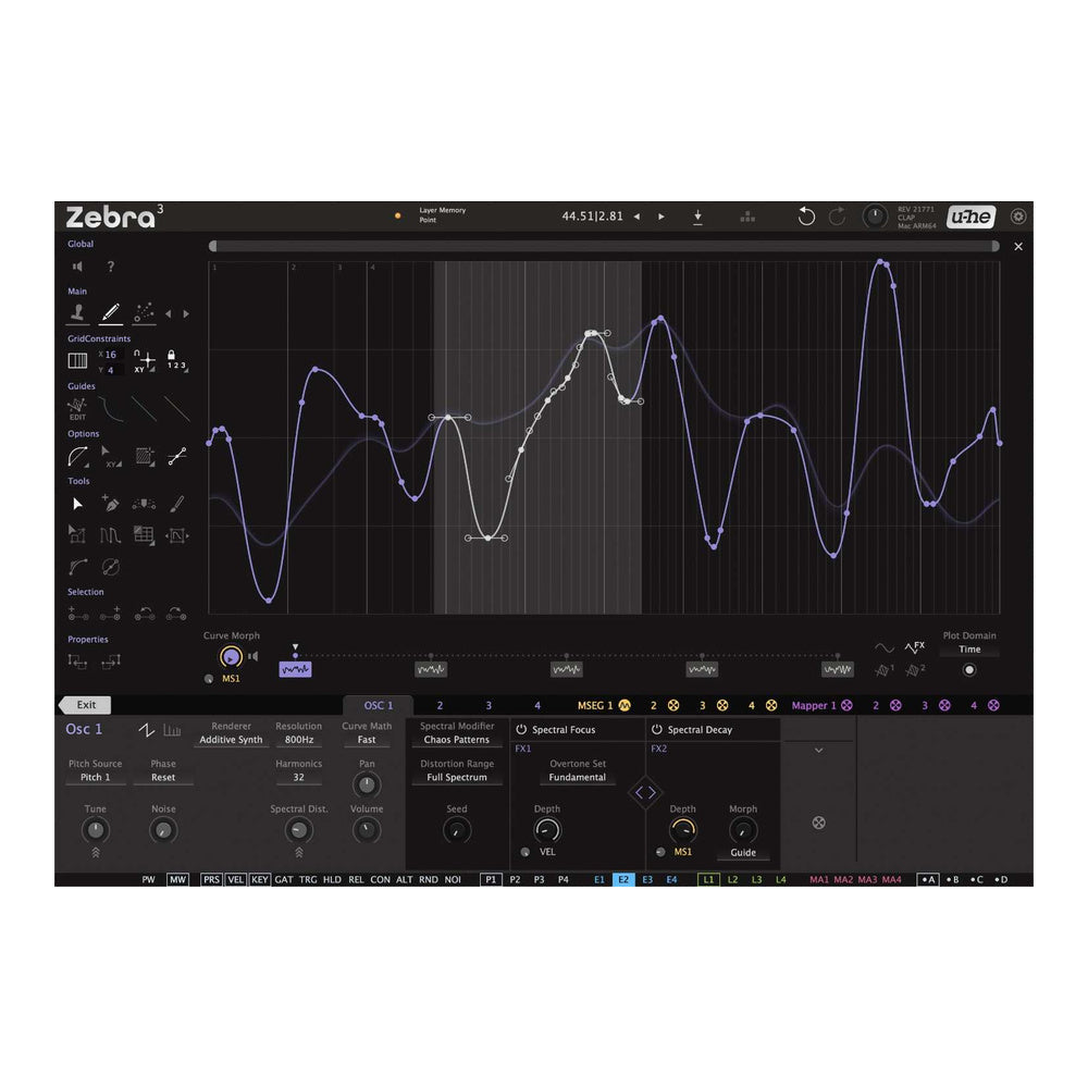u-he Zebra 3 - Modular Virtual Synthesizer with Wavetable and Deep Modulation Math