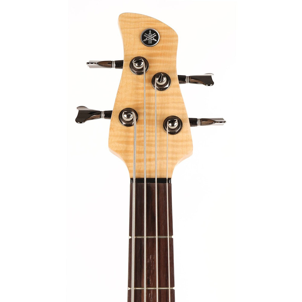 Yamaha TRBX604FM NS 4-String Flamed Maple Bass Guitar - Natural Satin