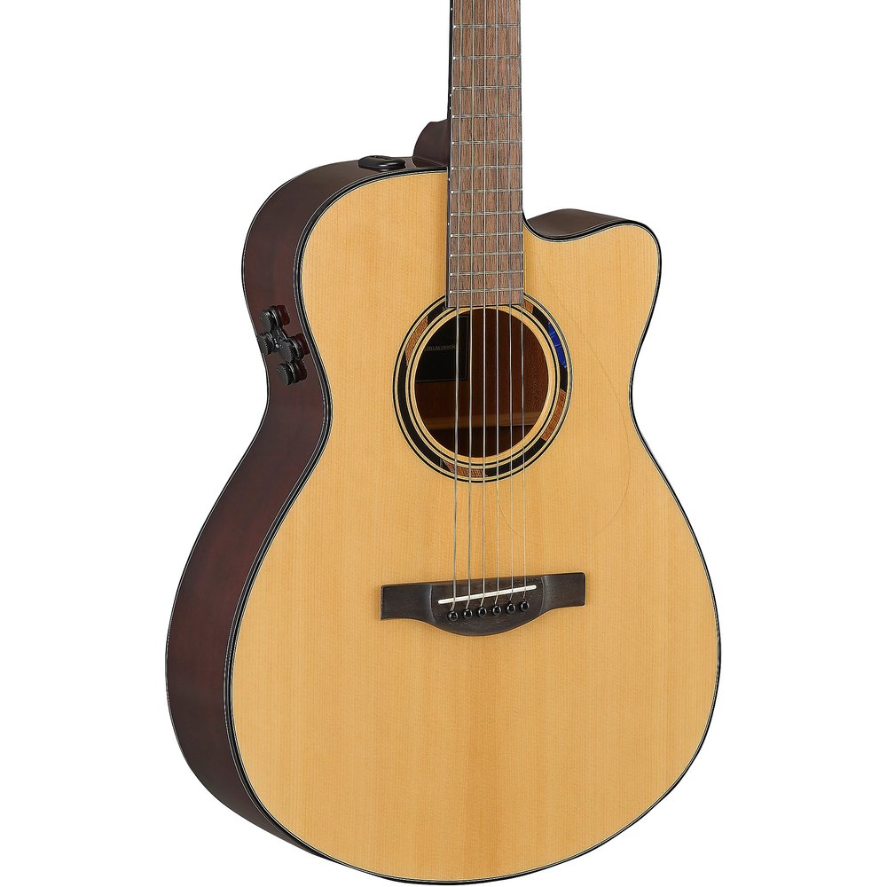 Yamaha TAS1 C Natural Next Gen TransAcoustic Concert Cutaway-Style Guitar
