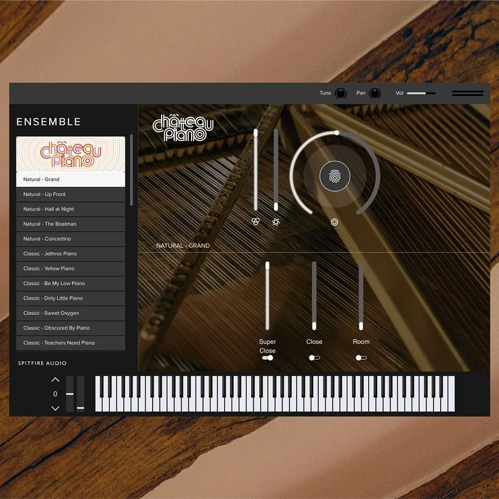 Spitfire Audio Château Piano Virtual Instrument Plug-in
