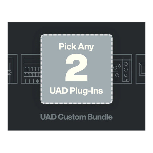 UAD Custom 2 Bundle - Choose Any 2 UAD Plugins