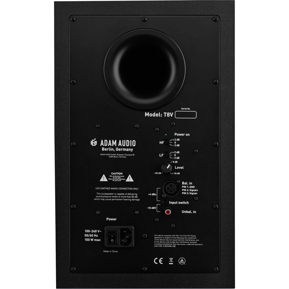 Adam Audio T8V Active Two-Way Nearfield Monitor