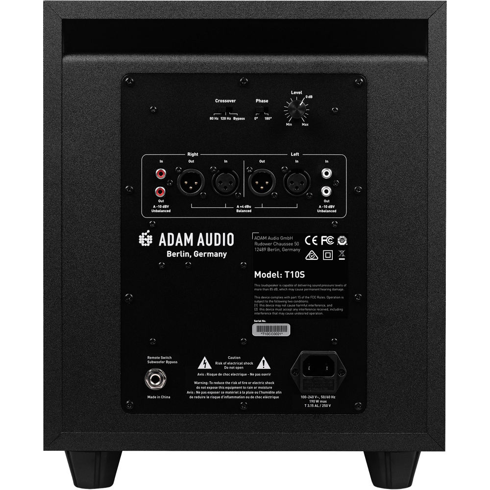 Adam Audio T10S Compact Active Subwoofer