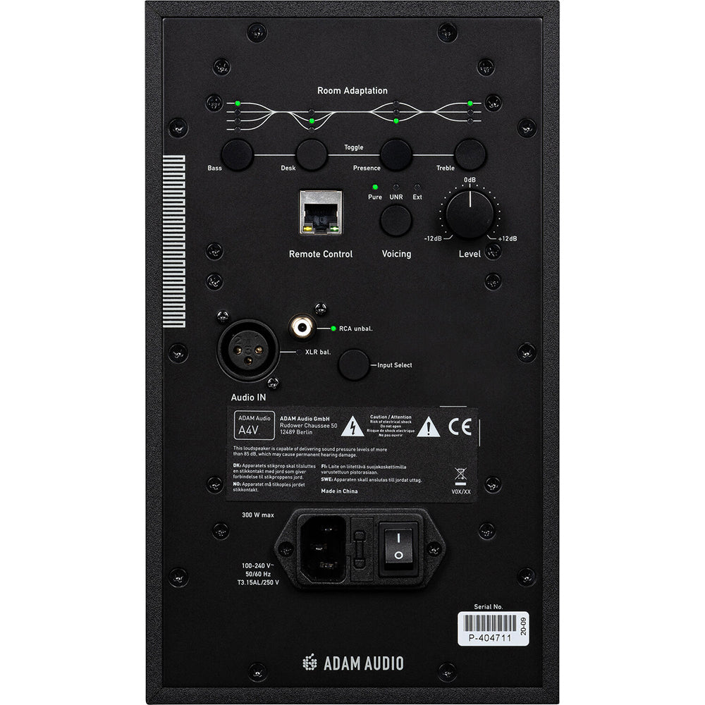 Adam Audio A4V Full-Bodied Active Nearfield Studio Monitor