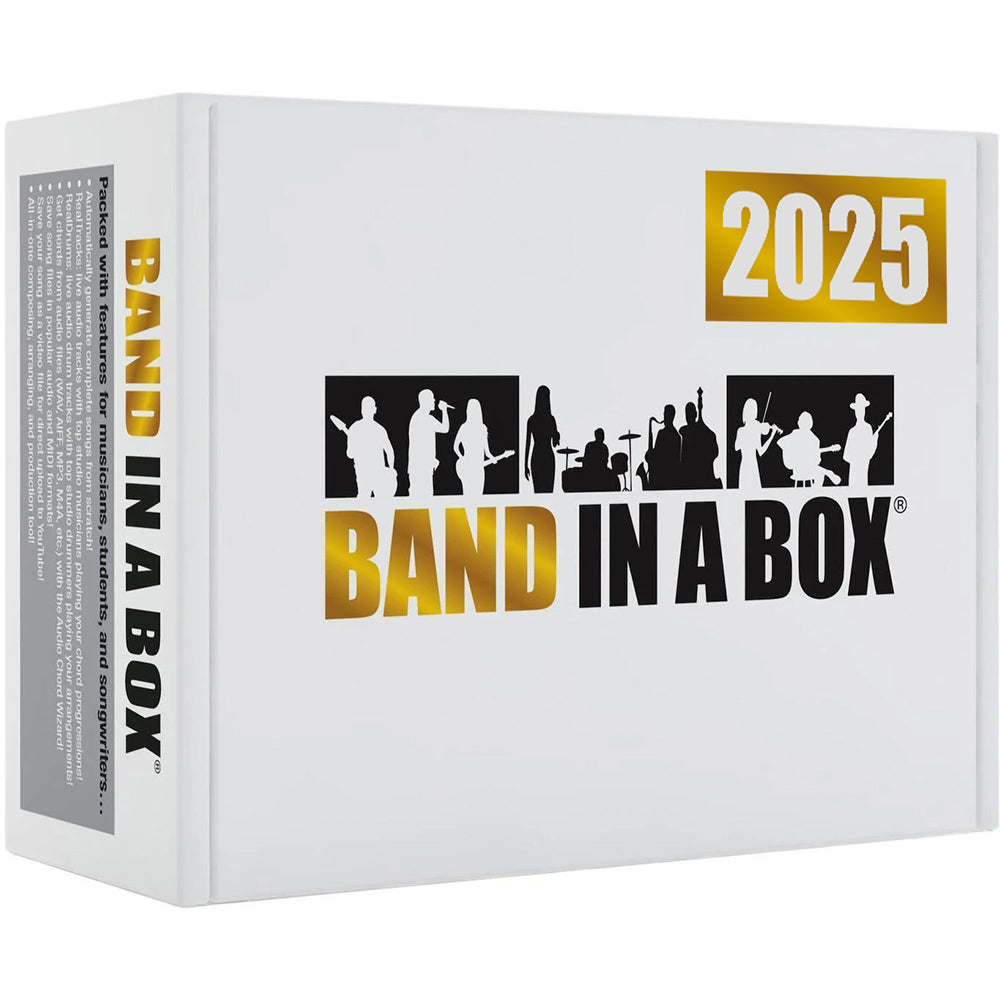 Band-in-a-Box 2025 UltraPAK Plus for Windows - Download Card