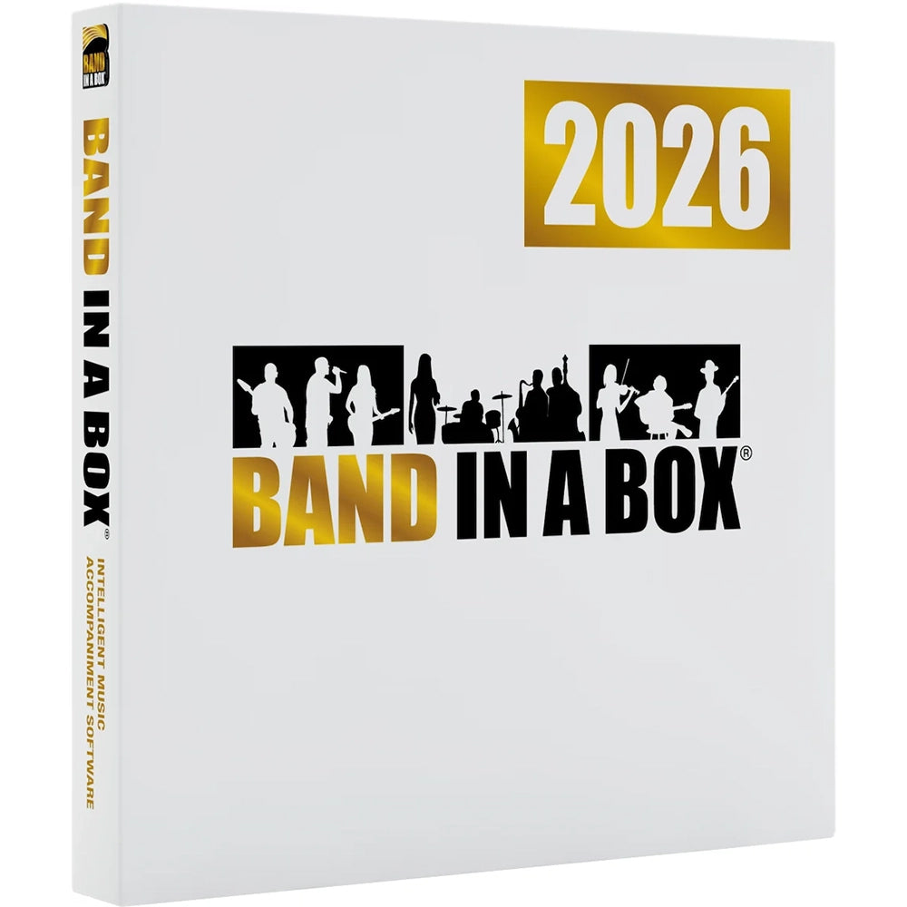 Band-in-a-Box 2026 Pro Windows - Download Card