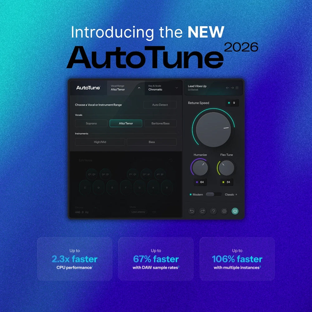 Antares Autotune 2026 - Audio Plugin - Pro Vocals in Seconds