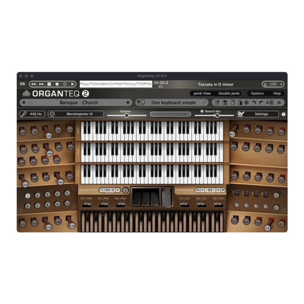 Organteq 2 - Highly Realistic Pipe Organ Virtual Instrument