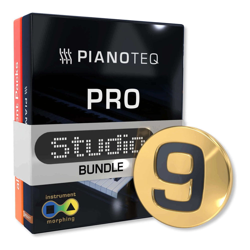 Pianoteq 9 Studio Bundle - Complete Bundle with Pianoteq 9 Pro and All Available Piano Instrument Add-Ons