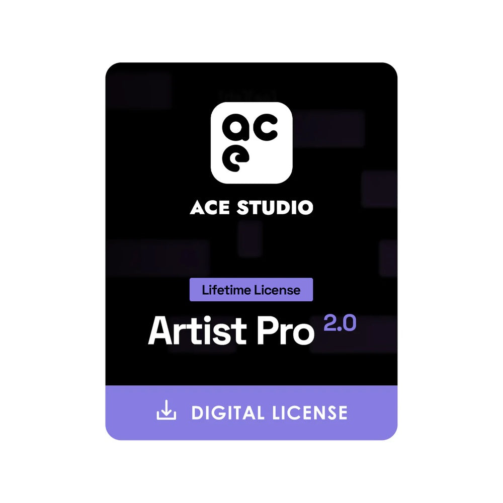 Ace Studio Artist Pro 2 Lifetime - All-In-One AI Music Studio for Professionals